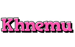 Khnemu girlish logo