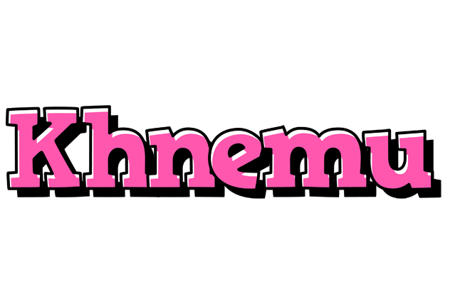 Khnemu girlish logo
