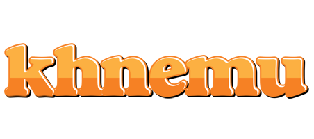 Khnemu orange logo