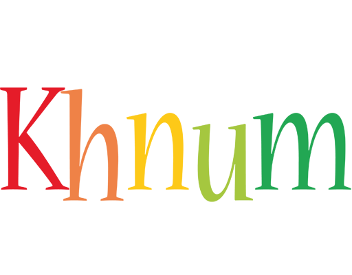Khnum birthday logo