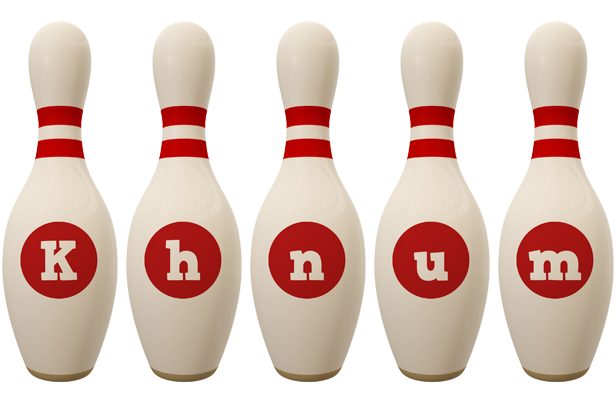 Khnum bowling-pin logo