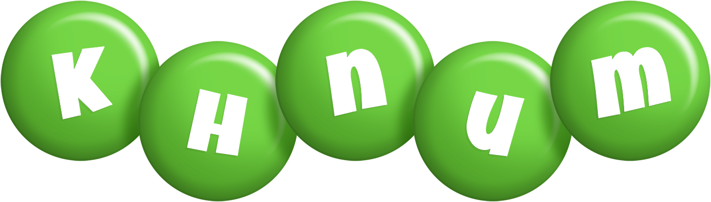 Khnum candy-green logo