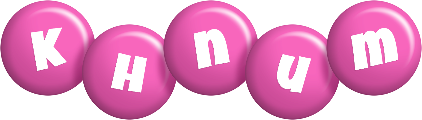 Khnum candy-pink logo