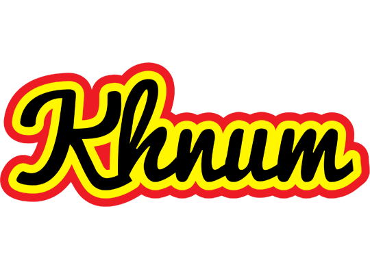 Khnum flaming logo