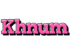 Khnum girlish logo