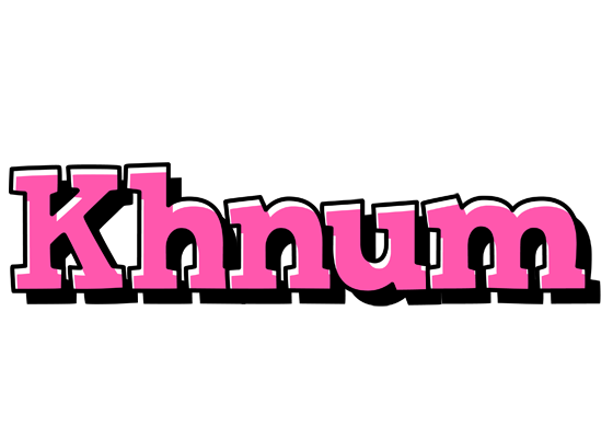 Khnum girlish logo