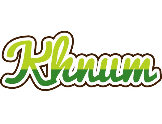Khnum golfing logo