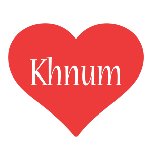 Khnum love logo