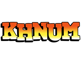 Khnum sunset logo