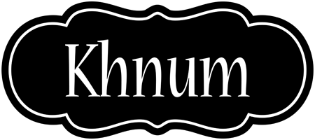 Khnum welcome logo