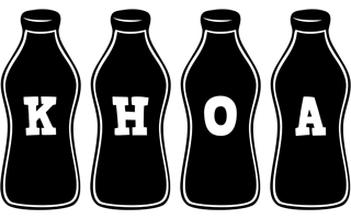 Khoa bottle logo