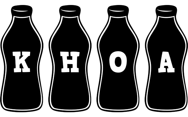 Khoa bottle logo