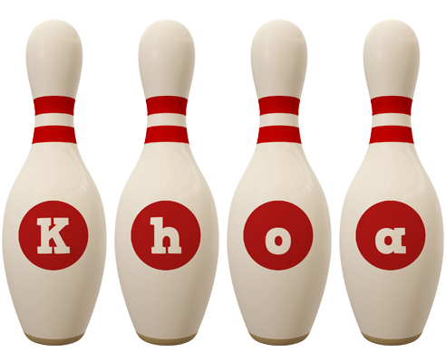 Khoa bowling-pin logo