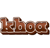 Khoa brownie logo