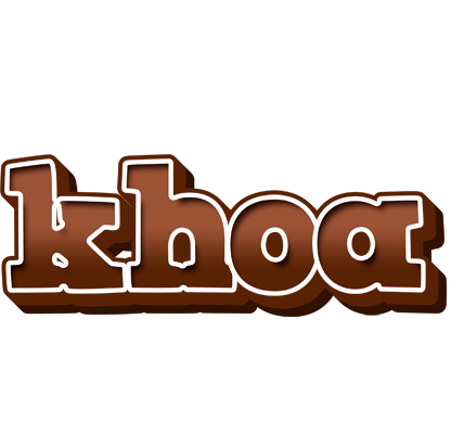 Khoa brownie logo