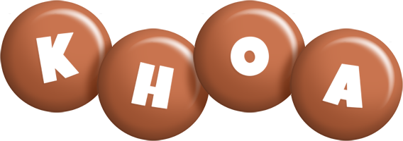 Khoa candy-brown logo