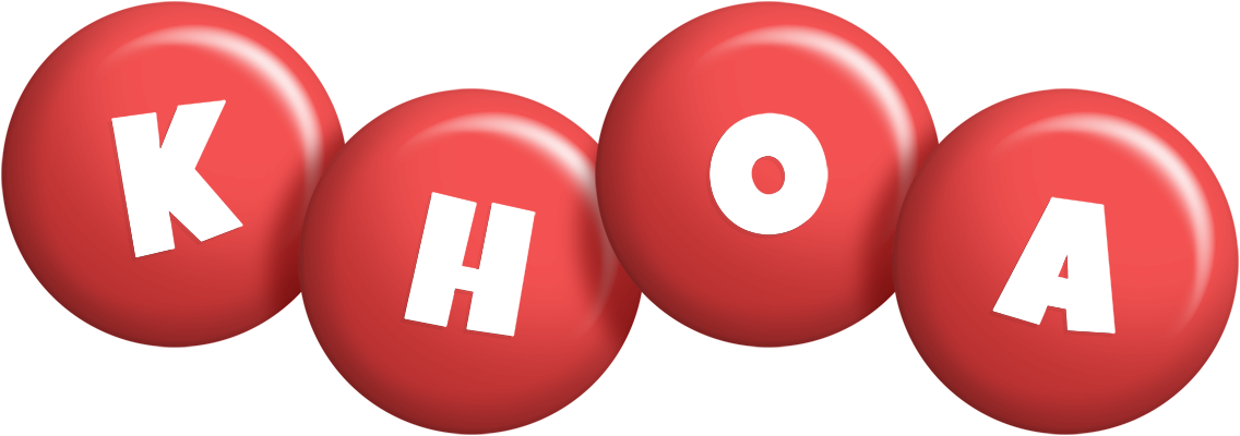 Khoa candy-red logo