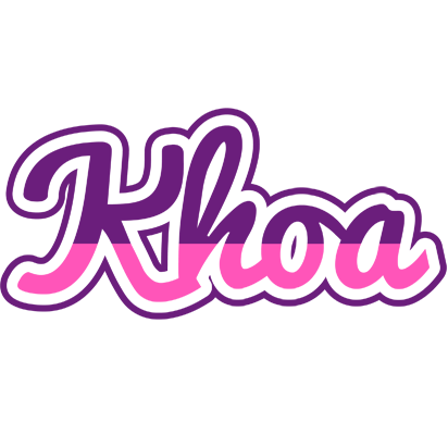 Khoa cheerful logo