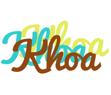 Khoa cupcake logo