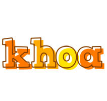 Khoa desert logo