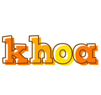 Khoa desert logo