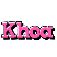 Khoa girlish logo