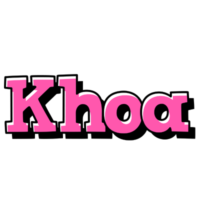 Khoa girlish logo