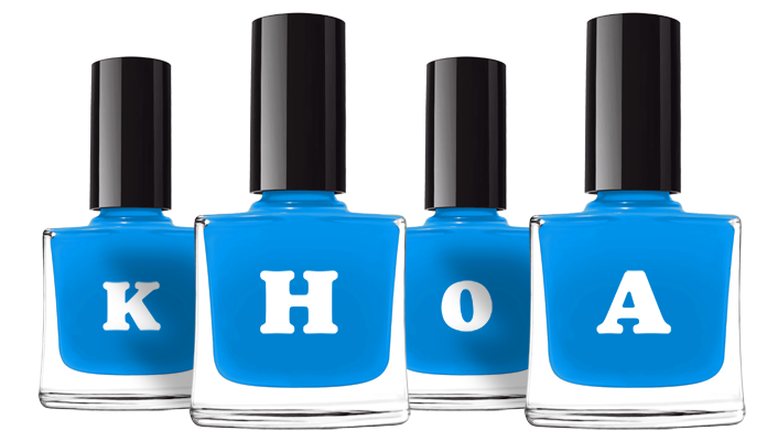 Khoa glossy logo