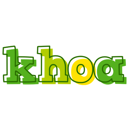 Khoa juice logo