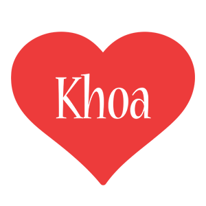 Khoa love logo