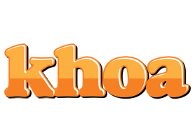 Khoa orange logo