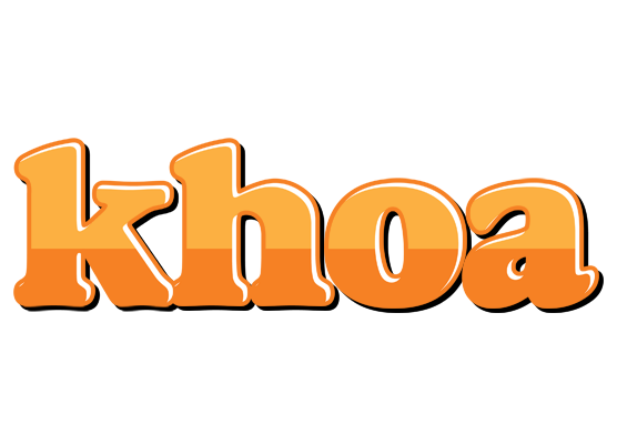 Khoa orange logo