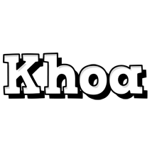 Khoa snowing logo