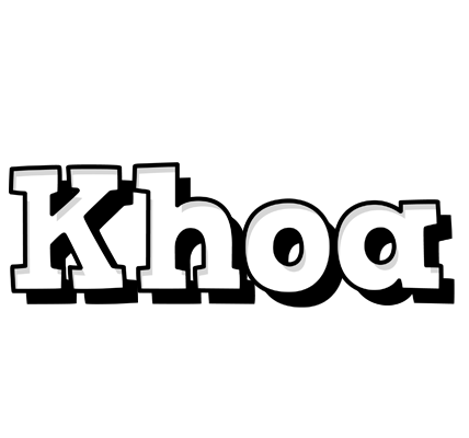 Khoa snowing logo