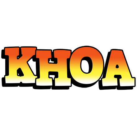 Khoa sunset logo