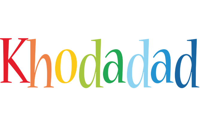 Khodadad birthday logo