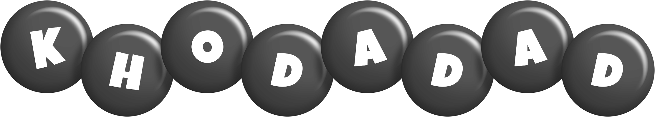 Khodadad candy-black logo