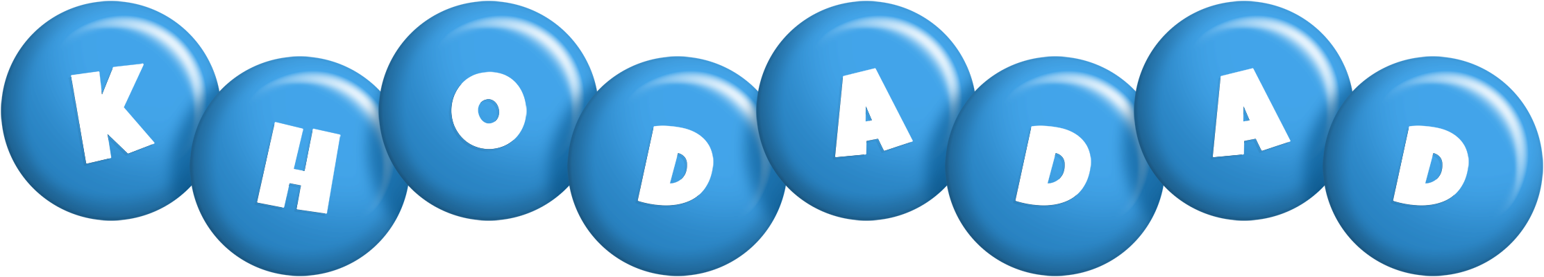 Khodadad candy-blue logo