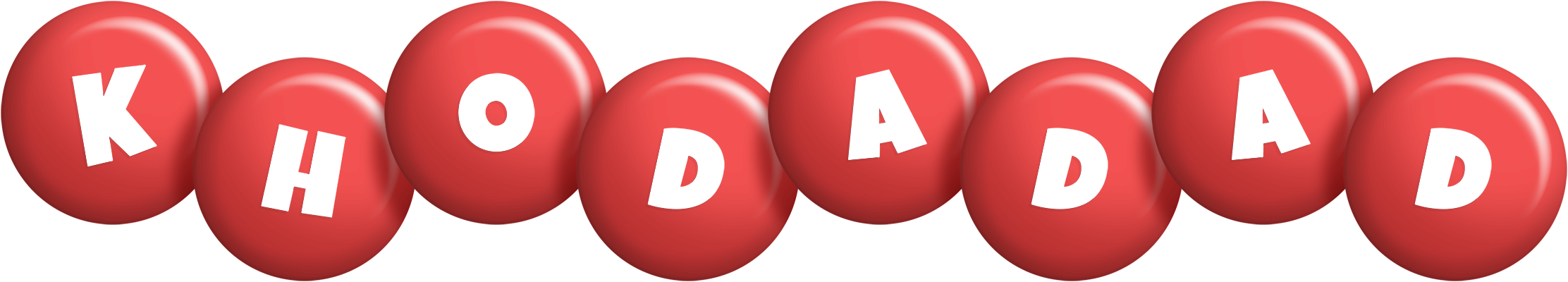 Khodadad candy-red logo