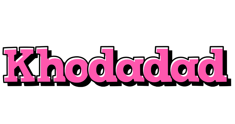 Khodadad girlish logo