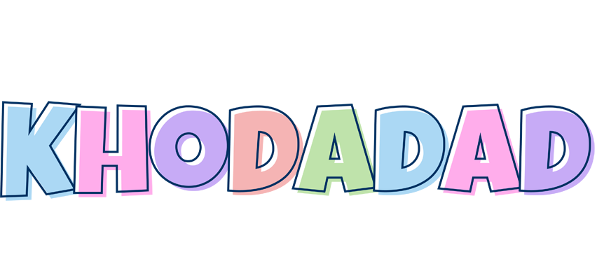 Khodadad pastel logo