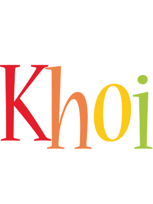 Khoi birthday logo