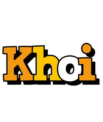 Khoi cartoon logo