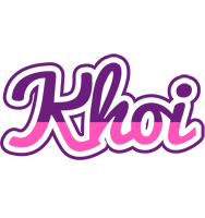 Khoi cheerful logo