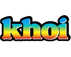 Khoi color logo