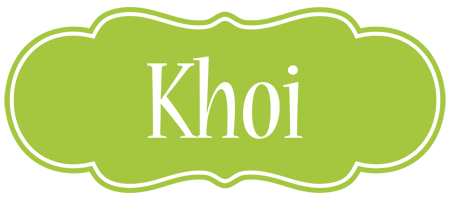 Khoi family logo