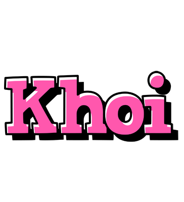 Khoi girlish logo