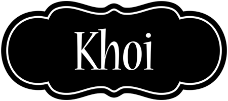 Khoi welcome logo