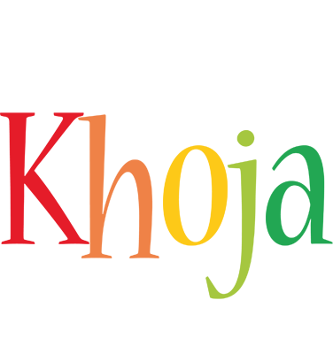 Khoja birthday logo