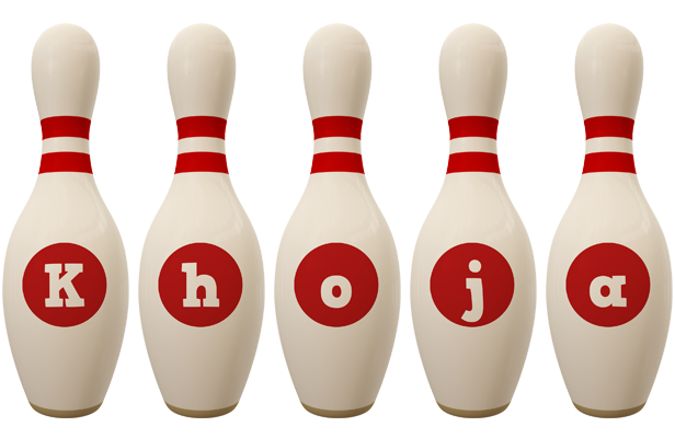 Khoja bowling-pin logo